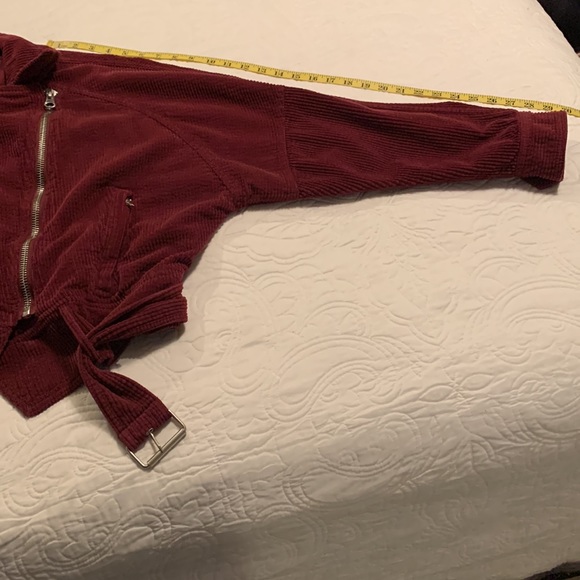 Free People Maroon Corduroy Jacket - Picture 14 of 14